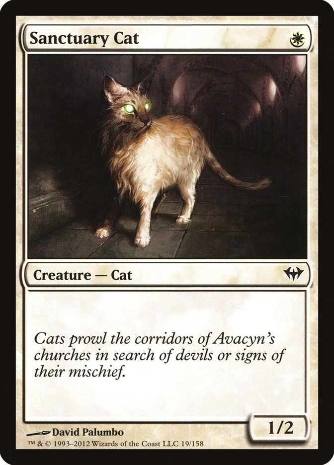 Gato de Santuário / Sanctuary Cat - Magic: The Gathering - MoxLand