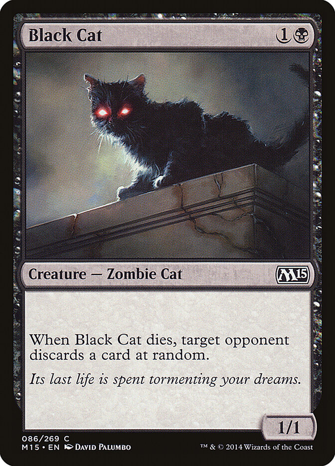 Gato Preto / Black Cat - Magic: The Gathering - MoxLand