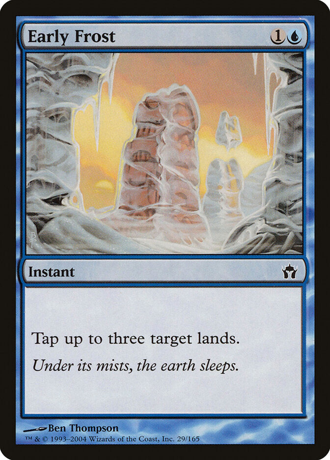 Geada Precoce / Early Frost - Magic: The Gathering - MoxLand