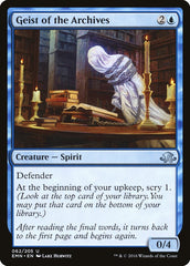 Geist dos Arquivos / Geist of the Archives - Magic: The Gathering - MoxLand