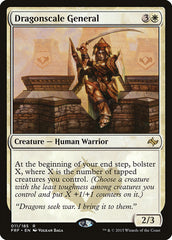 General Escama de Dragão / Dragonscale General - Magic: The Gathering - MoxLand