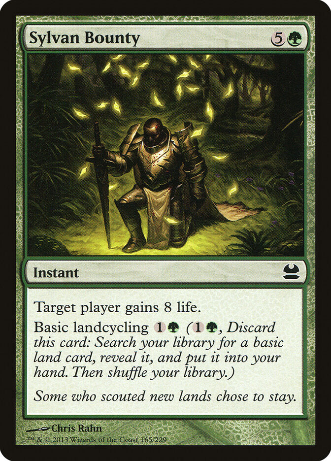 Generosidade Silvestre / Sylvan Bounty - Magic: The Gathering - MoxLand