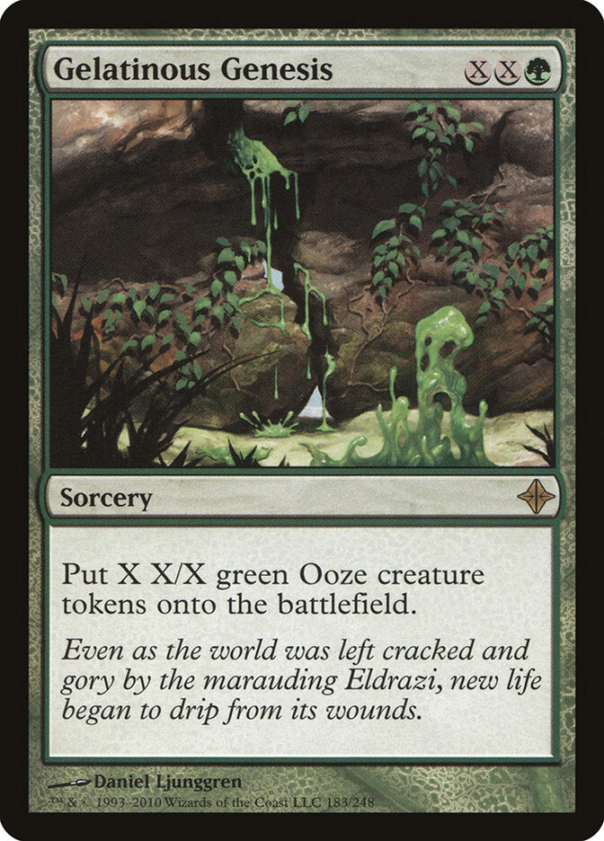 Gênese Gelatinosa / Gelatinous Genesis - Magic: The Gathering - MoxLand