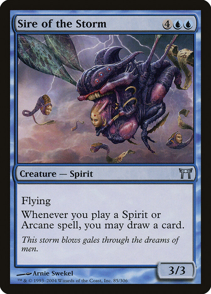 Gerador da Tempestade / Sire of the Storm - Magic: The Gathering - MoxLand