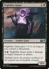 Gigante do Fogo Noturno / Nightfire Giant - Magic: The Gathering - MoxLand