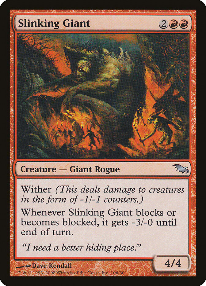 Gigante Fujão / Slinking Giant - Magic: The Gathering - MoxLand