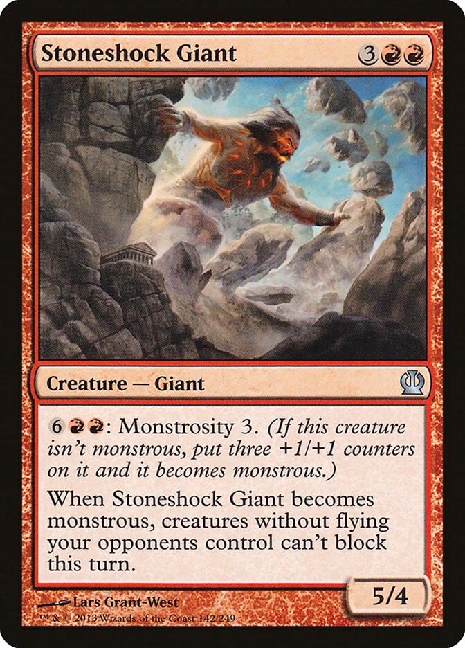 Gigante Petrochoque / Stoneshock Giant - Magic: The Gathering - MoxLand