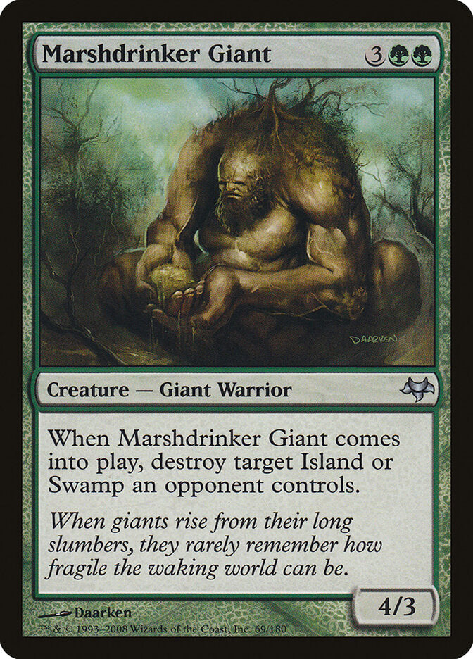 Gigante Sorve-Pântano / Marshdrinker Giant - Magic: The Gathering - MoxLand