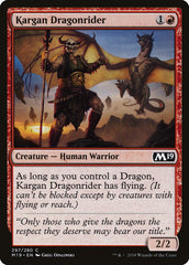 Ginete de Dragão Karganiano / Karg