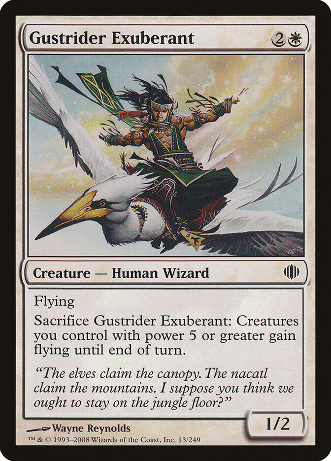 Ginete de Ventania Exuberante / Gustrider Exuberant - Magic: The Gathering - MoxLand