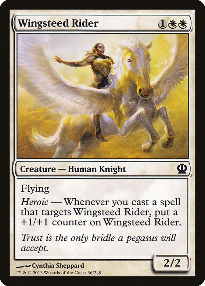 Ginete do Corcel Alado / Wingsteed Rider - Magic: The Gathering - MoxLand