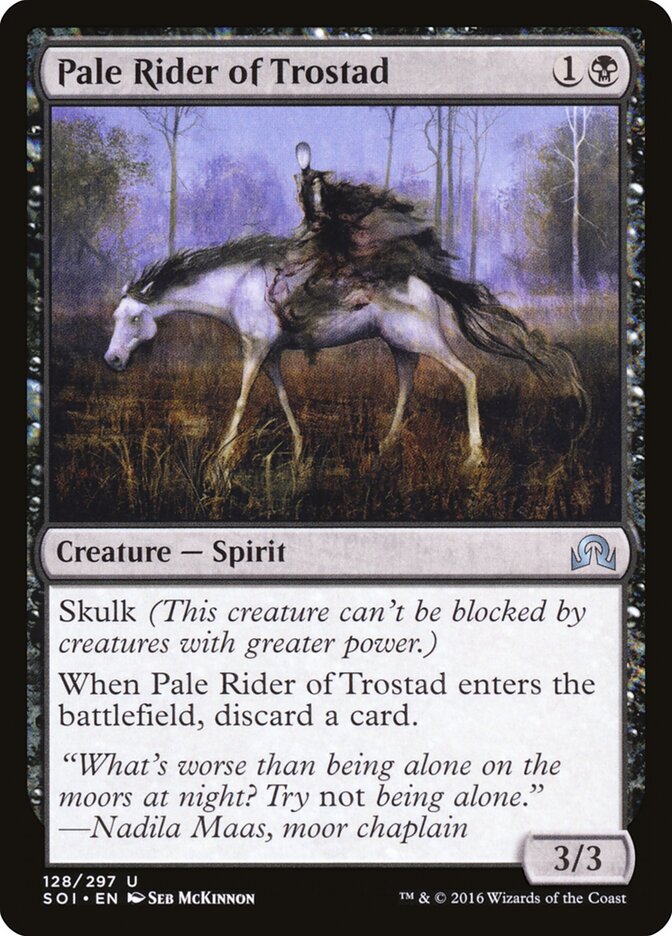 Ginete Pálido de Trostad / Pale Rider of Trostad - Magic: The Gathering - MoxLand
