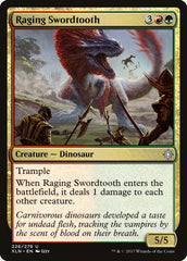Gladiodonte Enfurecido / Raging Swordtooth - Magic: The Gathering - MoxLand