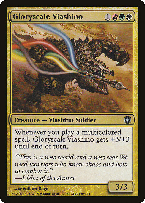Viashino da Escama Gloriosa / Gloryscale Viashino - Magic: The Gathering - MoxLand