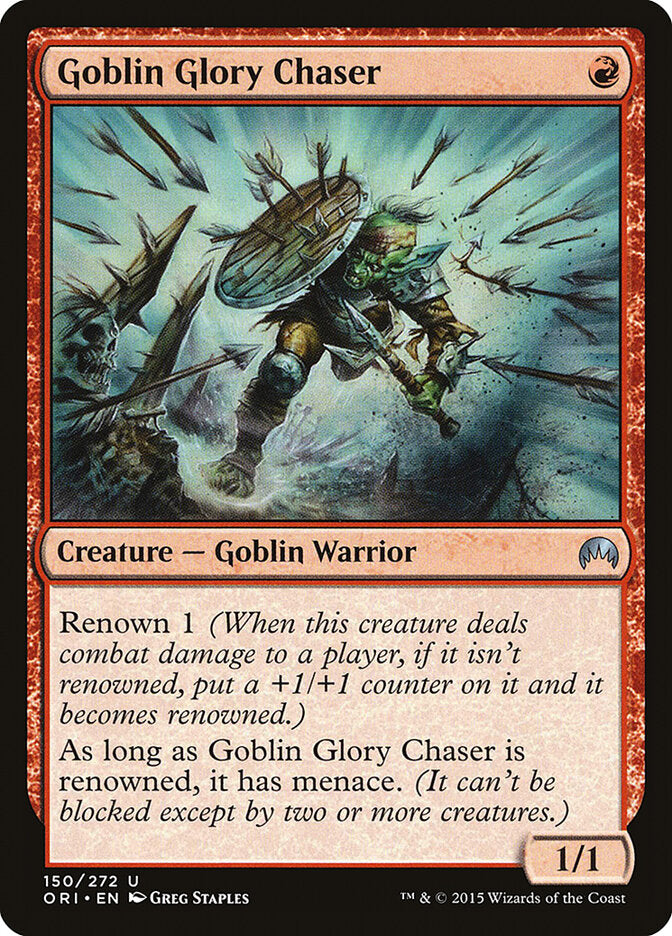 Goblin Buscador de Glória / Goblin Glory Chaser - Magic: The Gathering - MoxLand