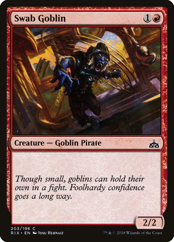 Goblin Marujo / Swab Goblin - Magic: The Gathering - MoxLand
