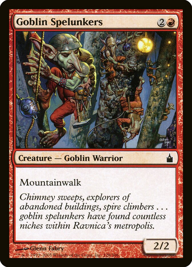 Goblins Espeleólogos / Goblin Spelunkers - Magic: The Gathering - MoxLand
