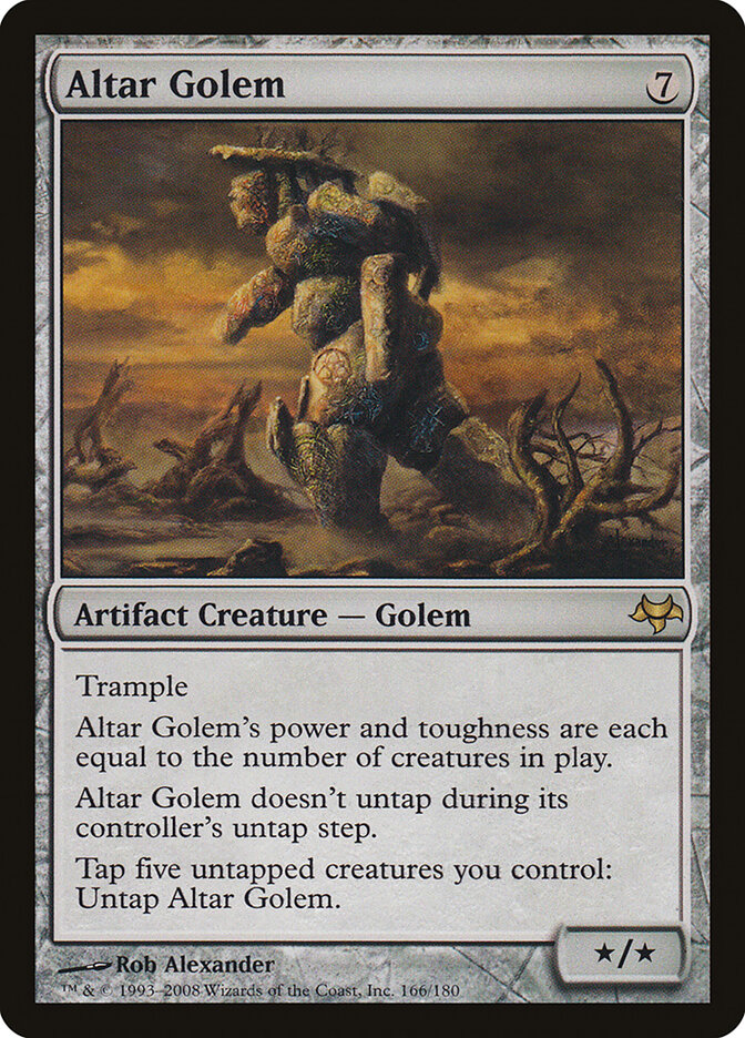 Golem do Altar / Altar Golem - Magic: The Gathering - MoxLand
