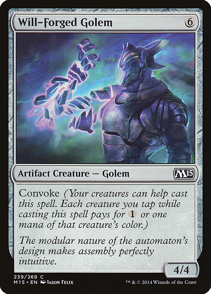 Golem Volitivo / Will-Forged Golem