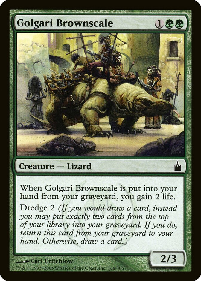 Golgari de Escama Parda / Golgari Brownscale - Magic: The Gathering - MoxLand