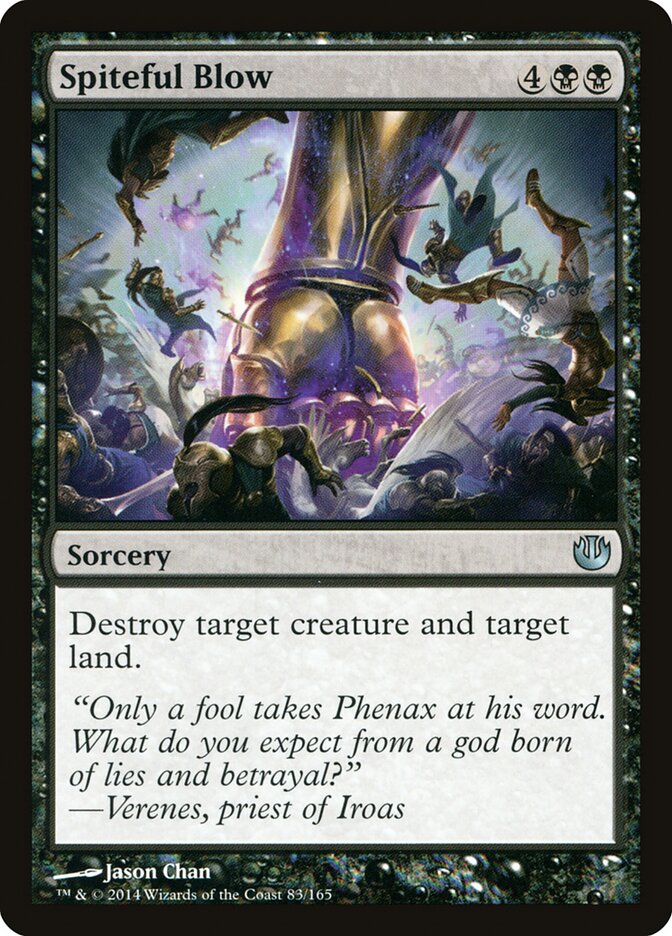 Golpe Malévolo / Spiteful Blow - Magic: The Gathering - MoxLand