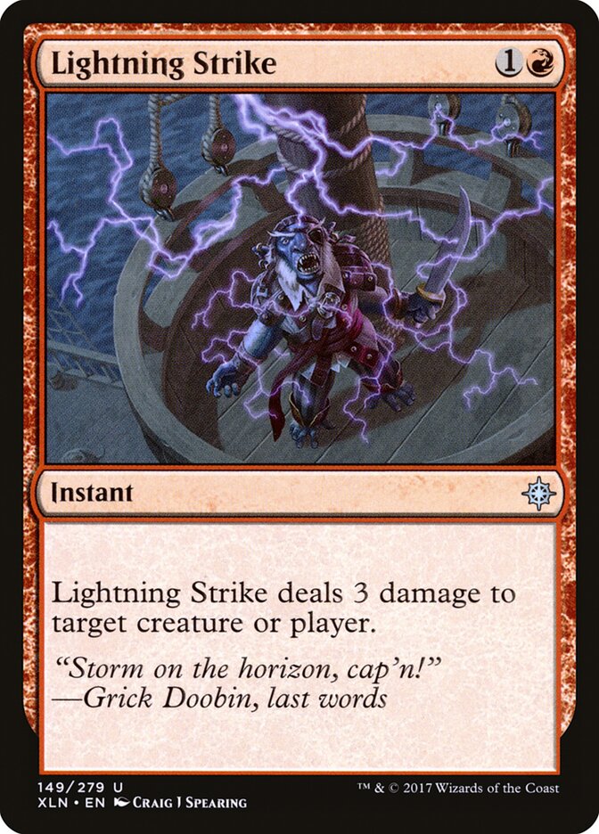 Golpe Relampejante / Lightning Strike - Magic: The Gathering - MoxLand