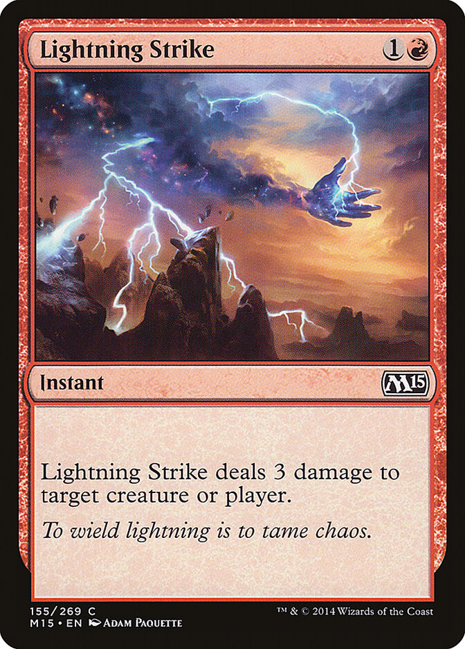 Golpe Relampejante / Lightning Strike - Magic: The Gathering - MoxLand