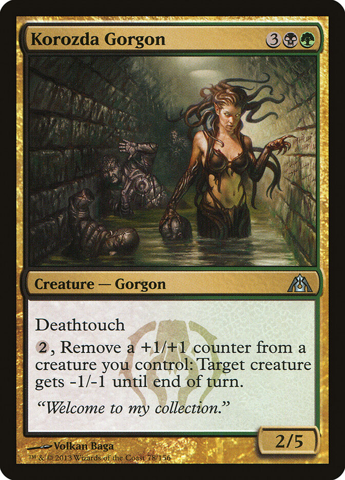 Górgona de Korozda / Korozda Gorgon - Magic: The Gathering - MoxLand