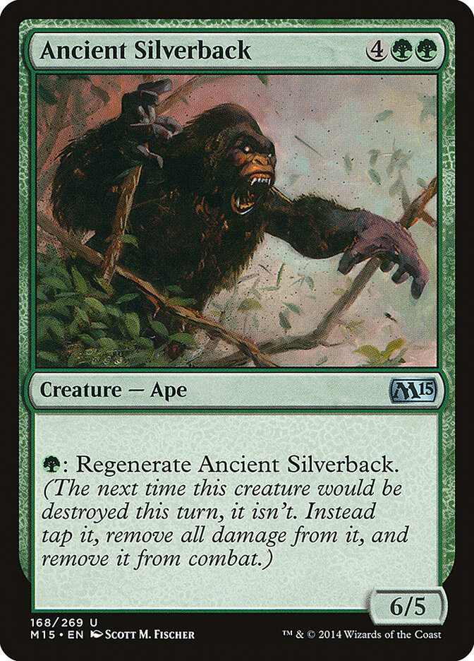 Gorila Ancião de Dorso Prateado / Ancient Silverback - Magic: The Gathering - MoxLand