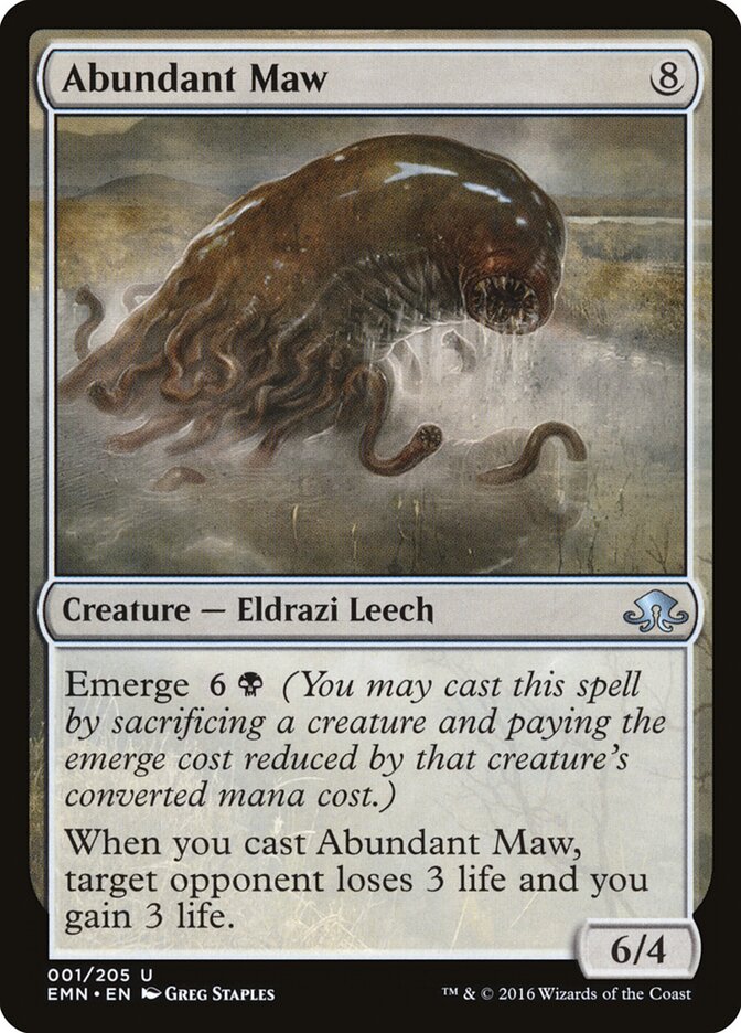 Gorja Abundante / Abundant Maw - Magic: The Gathering - MoxLand