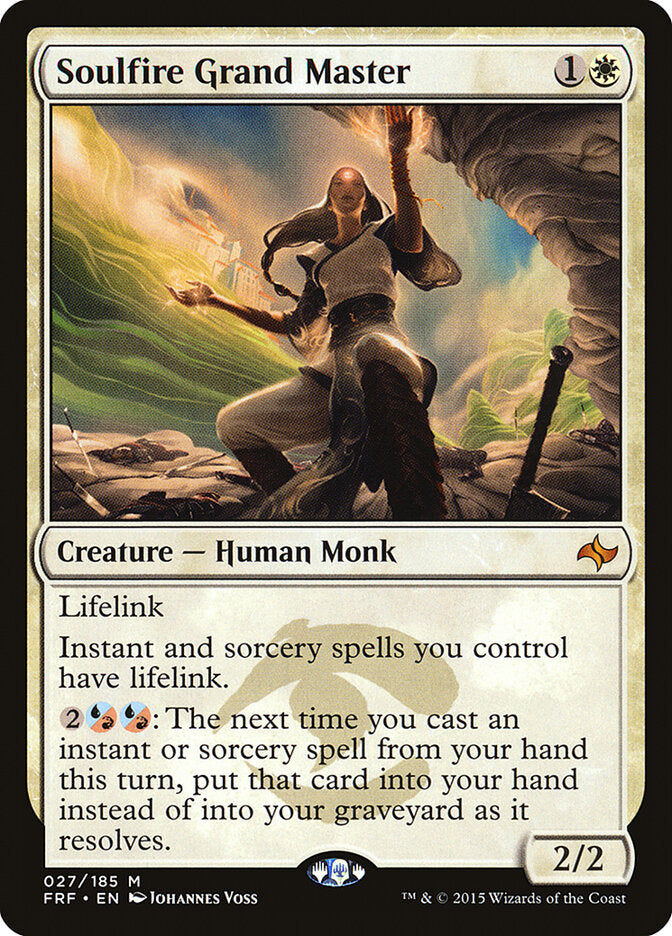 Grã-mestra da Alma-ígnea / Soulfire Grand Master - Magic: The Gathering - MoxLand