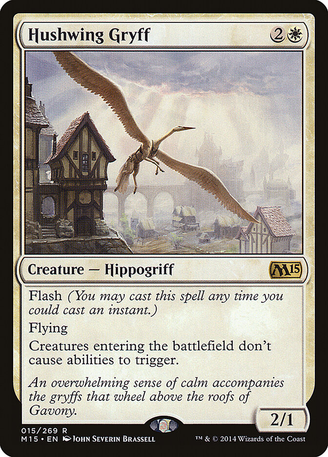 Grifino das Asas Serenas / Hushwing Gryff - Magic: The Gathering - MoxLand
