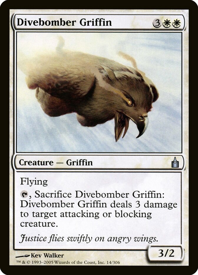 Grifo Bombardeiro de Mergulho / Divebomber Griffin - Magic: The Gathering - MoxLand