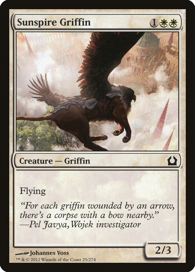 Grifo da Espiral Solar / Sunspire Griffin - Magic: The Gathering - MoxLand