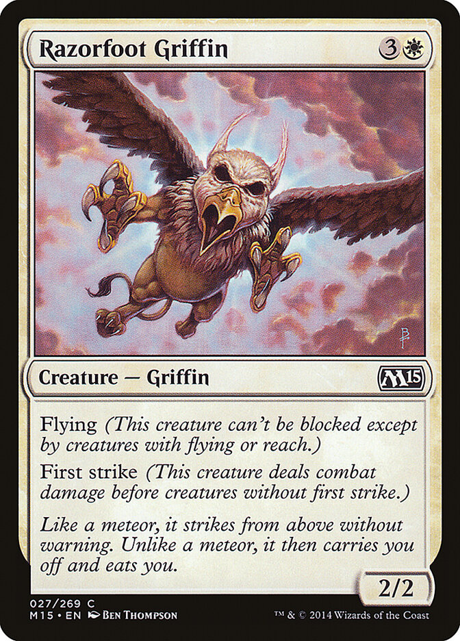 Grifo Garra-de-navalha / Razorfoot