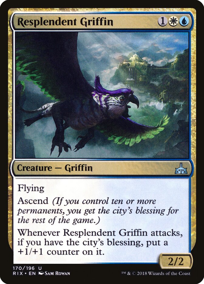 Grifo Resplandescente / Resplendent Griffin - Magic: The Gathering - MoxLand