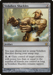 Grilhões dos Vedalkeanos / Vedalken Shackles - Magic: The Gathering - MoxLand
