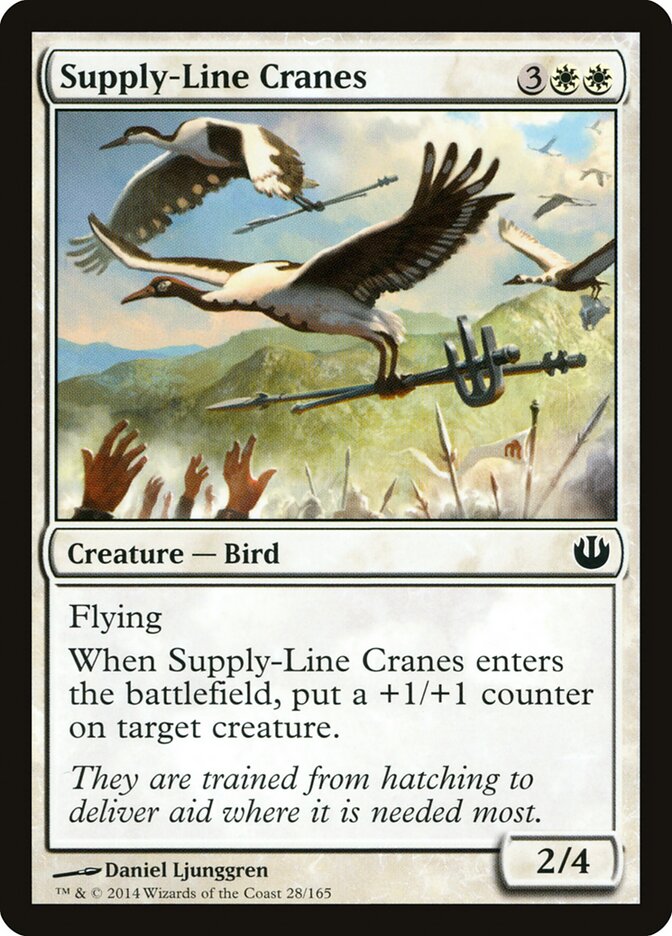 Grous de Suprimento / Supply-Line Cranes - Magic: The Gathering - MoxLand