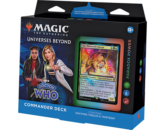 Deck Commander Doctor Who - Paradox Power - Magic: The Gathering - MoxLand