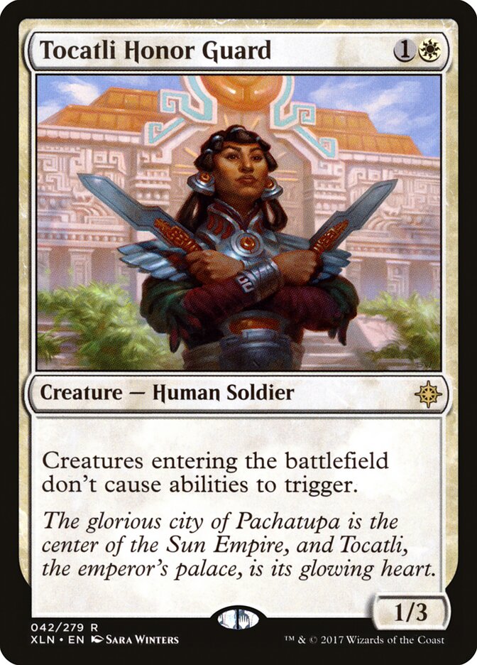 Guarda de Honra do Tocatli / Tocatli Honor Guard - Magic: The Gathering - MoxLand