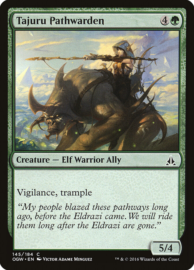 Guardiã das Veredas Tajuru / Tajuru Pathwarden - Magic: The Gathering - MoxLand