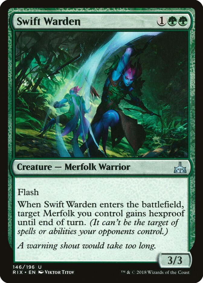 Guardiã Veloz / Swift Warden - Magic: The Gathering - MoxLand