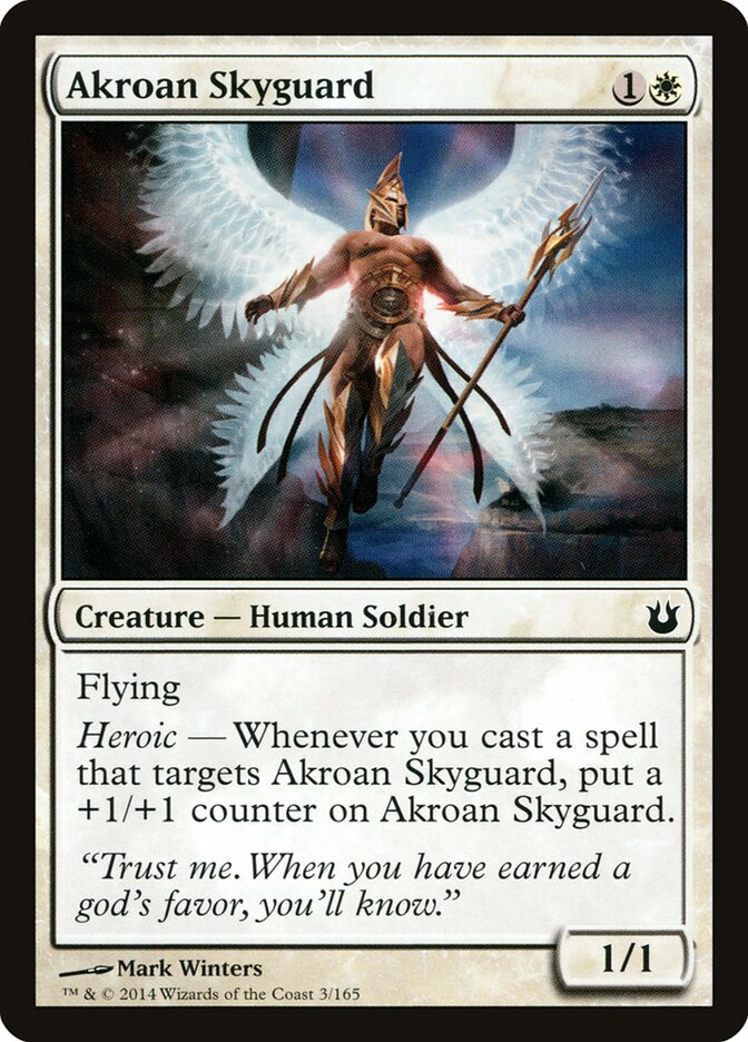 Guardião Alado Acrosano / Akroan Skyguard - Magic: The Gathering - MoxLand