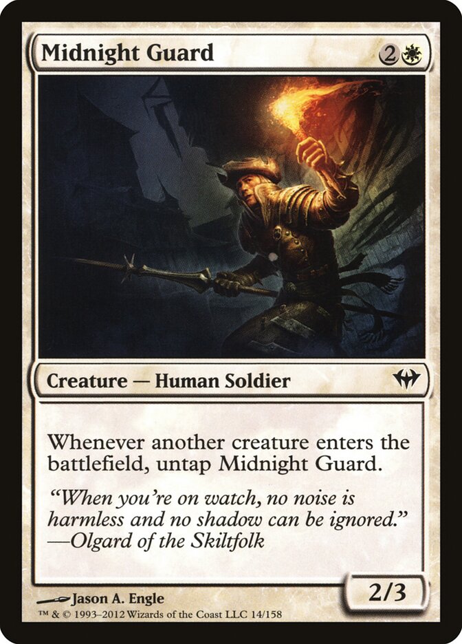 Guardião da Meia-noite / Midnight Guard - Magic: The Gathering - MoxLand