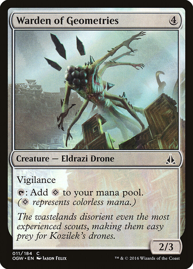Guardião de Geometrias / Warden of Geometries - Magic: The Gathering - MoxLand