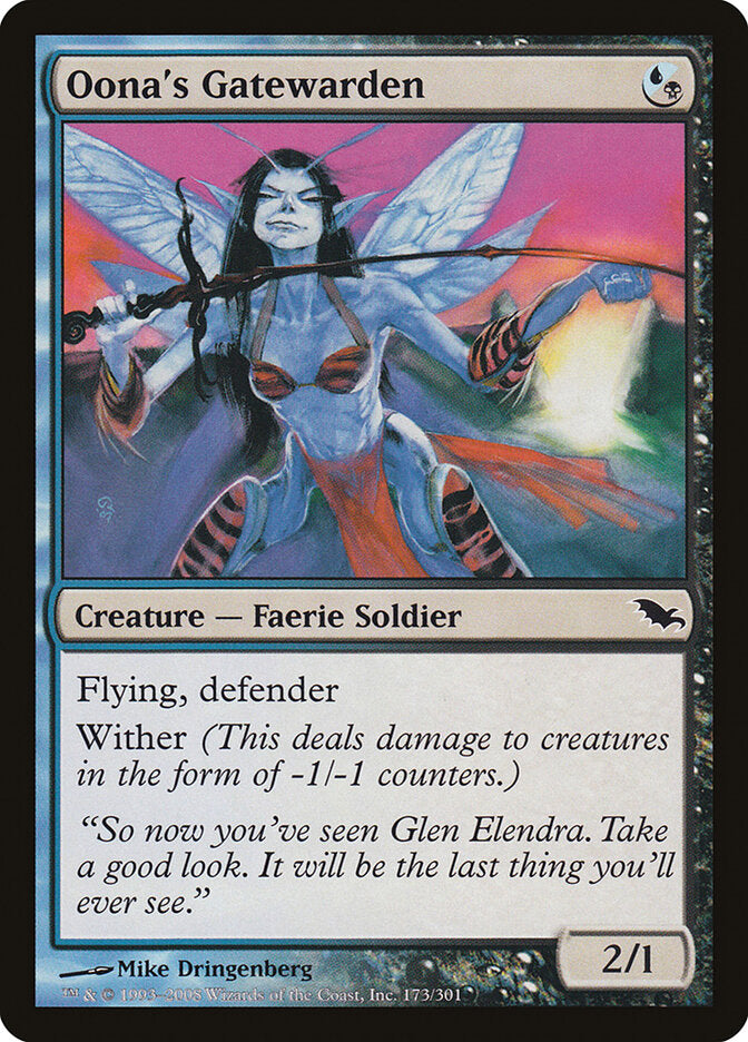 Guardião dos Portões de Oona / Oona's Gatewarden - Magic: The Gathering - MoxLand