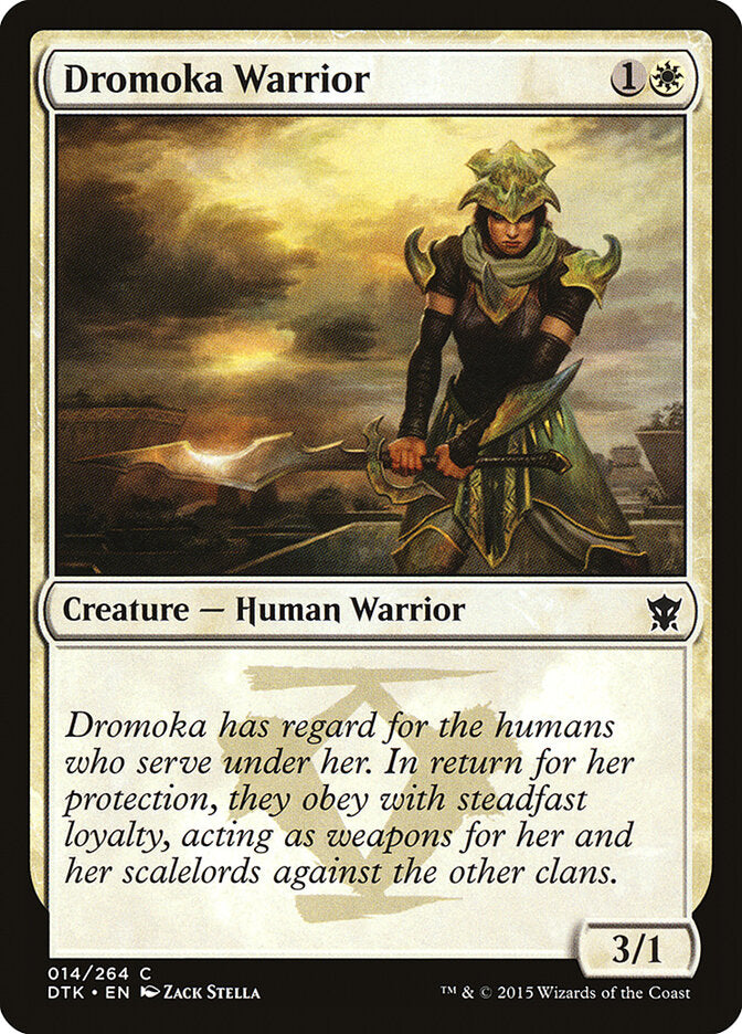 Guerreiro de Dromoka / Dromoka Warrior - Magic: The Gathering - MoxLand