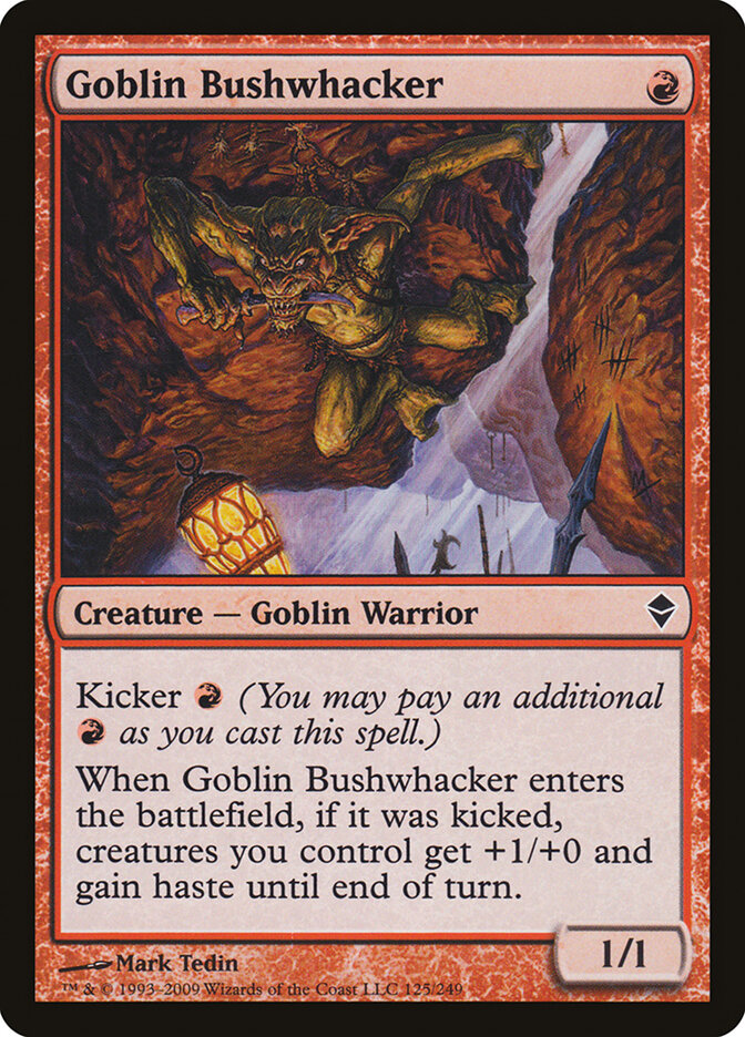 Guerrilheiro Goblin / Goblin Bushw