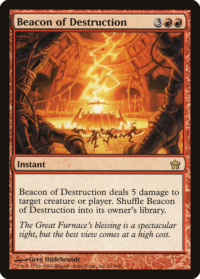 Guia da Destruição / Beacon of Destruction - Magic: The Gathering - MoxLand