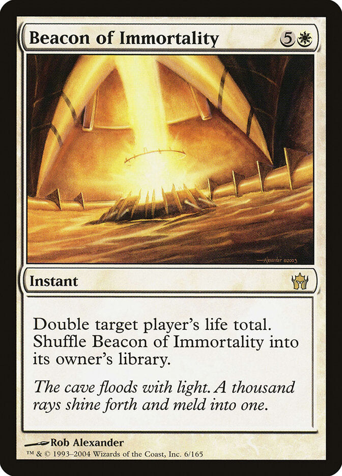 Guia da Imortalidade / Beacon of Immortality - Magic: The Gathering - MoxLand